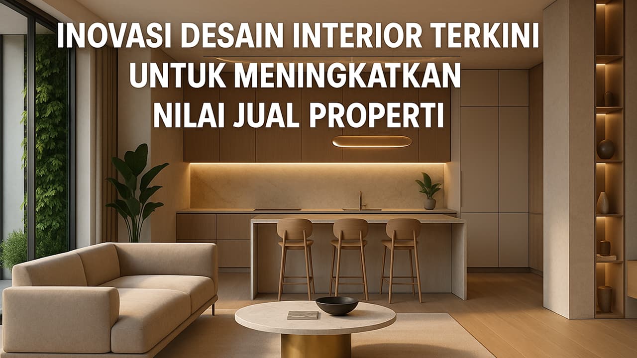 Inovasi Desain Interior Terkini untuk Meningkatkan Nilai Jual Properti