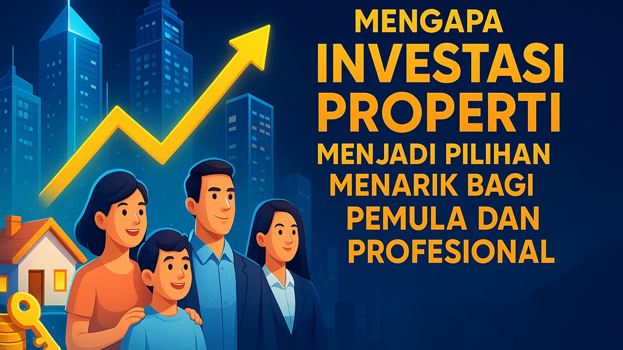 Mengapa Investasi Properti Menjadi Pilihan Menarik Bagi Pemula dan Profesional