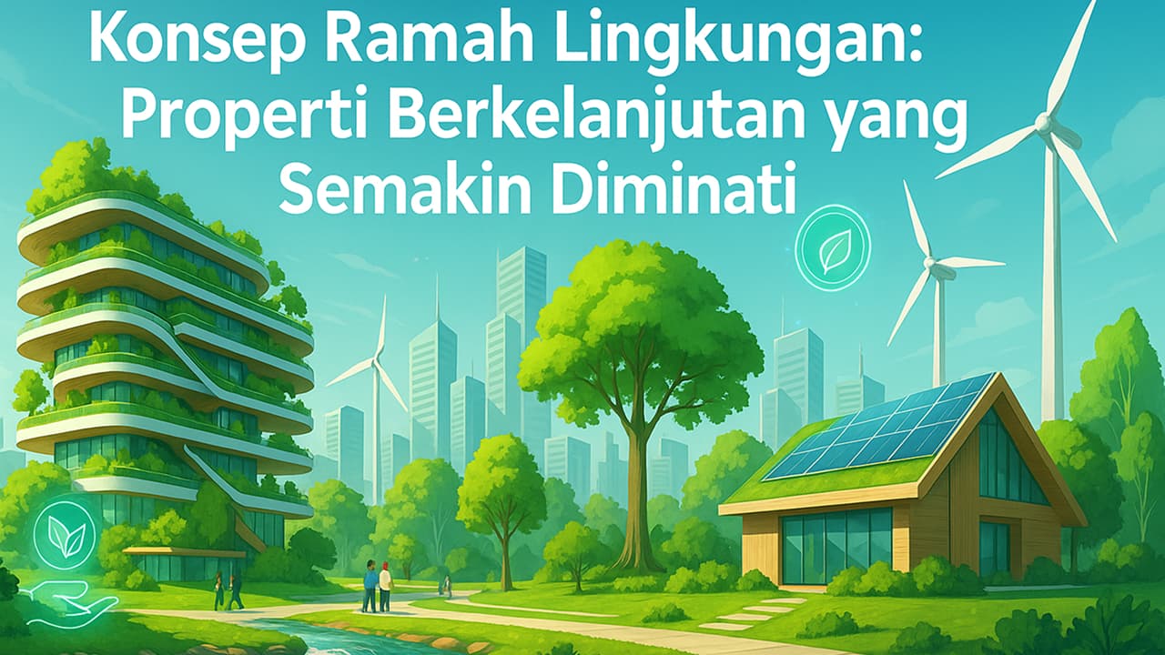 Konsep Ramah Lingkungan: Properti Berkelanjutan yang Semakin Diminati