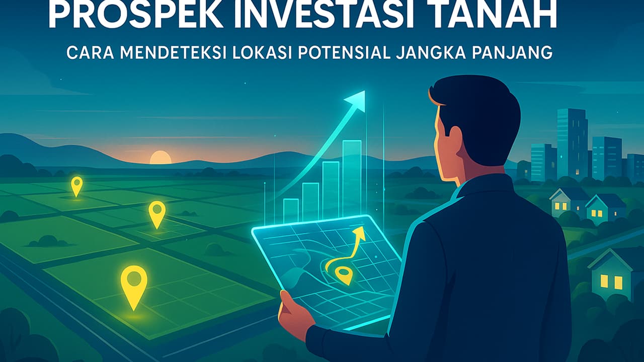 Prospek Investasi Tanah: Cara Mendeteksi Lokasi Potensial Jangka Panjang