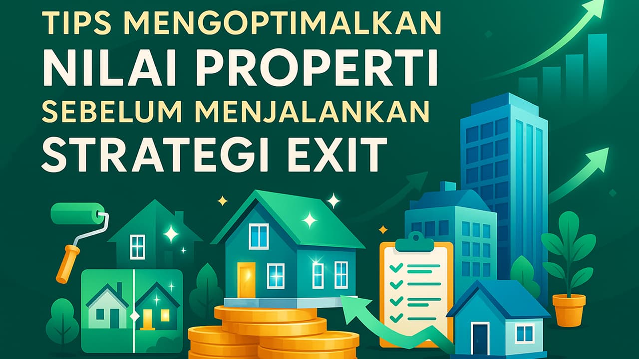 Tips Mengoptimalkan Nilai Properti Sebelum Menjalankan Strategi Exit